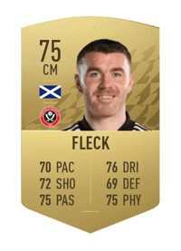 John Fleck Common 75 OVR