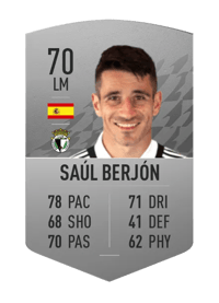 Saúl Berjón Common 70 OVR