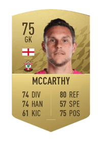 Alex McCarthy Common 75 OVR