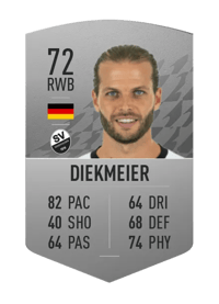 Dennis Diekmeier Common 72 OVR