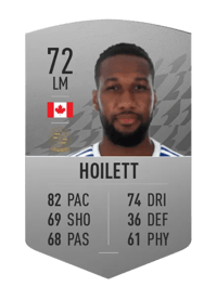Junior Hoilett Common 72 OVR