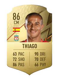 Thiago Rare 86 OVR