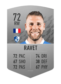 Yoric Ravet Common 72 OVR