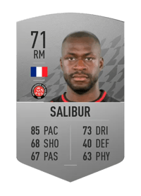 Yannis Salibur Common 71 OVR