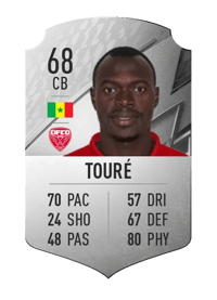 Zargo Touré Rare 68 OVR