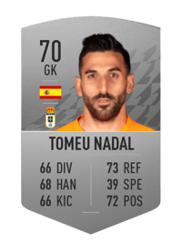Tomeu Nadal Common 70 OVR