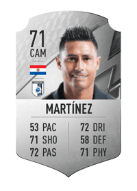 Osvaldo Martínez Rare 71 OVR