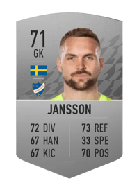 Oscar Jansson Common 71 OVR
