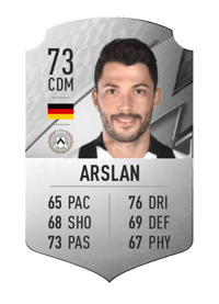 Tolgay Arslan Rare 73 OVR
