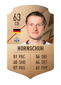 Marc Hornschuh Rare 63 OVR