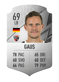 Marcel Gaus Rare 69 OVR