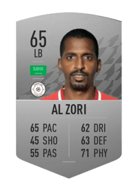 Abdullah Al Zori Common 65 OVR