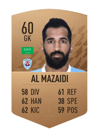 Ali Al Mazaidi Common 60 OVR