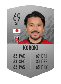 Shinzo Koroki Common 69 OVR