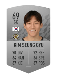 Kim Seung Gyu Common 69 OVR