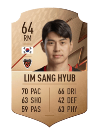 Lim Sang Hyub Rare 64 OVR
