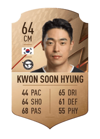 Kwon Soon Hyung Rare 64 OVR