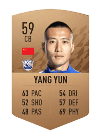 Yang Yun Common 59 OVR