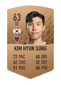Kim Hyun Sung Common 63 OVR