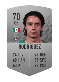 José Antonio Rodríguez Common 70 OVR