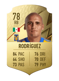 Luis Rodríguez Rare 78 OVR