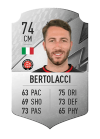 Andrea Bertolacci Rare 74 OVR
