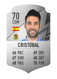 Cristóbal Rare 70 OVR