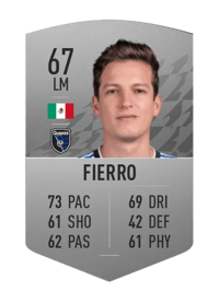 Carlos Fierro Common 67 OVR