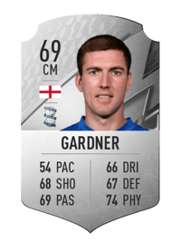 Gary Gardner Rare 69 OVR