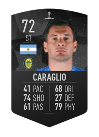 Milton Caraglio CONMEBOL SUDAMERICANA 72 OVR