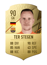 Marc-André ter Stegen Rare 90 OVR
