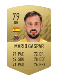 Mario Gaspar Common 79 OVR