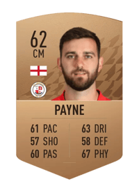 Jack Payne Common 62 OVR