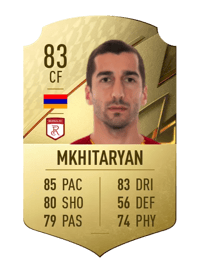 Henrikh Mkhitaryan Rare 83 OVR