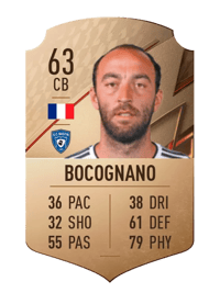 Yohan Bocognano Rare 63 OVR