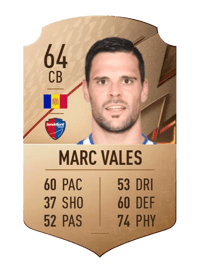 Marc Vales Rare 64 OVR