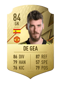 De Gea Rare 84 OVR