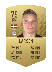 Jens Stryger Larsen Common 75 OVR