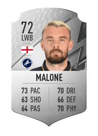 Scott Malone Rare 72 OVR