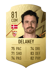 Thomas Delaney Rare 81 OVR