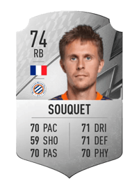 Arnaud Souquet Rare 74 OVR