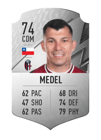 Gary Medel Rare 74 OVR