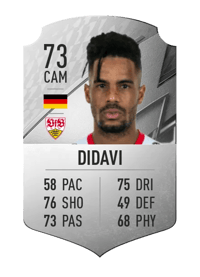 Daniel Didavi Rare 73 OVR