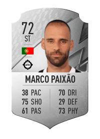Marco Paixão Rare 72 OVR
