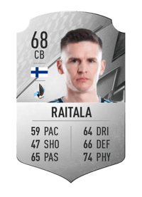 Jukka Raitala Rare 68 OVR