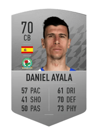 Daniel Ayala Common 70 OVR