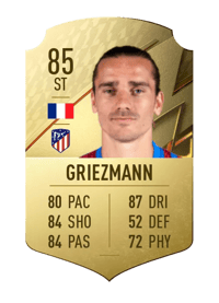 Antoine Griezmann Rare 85 OVR