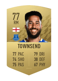 Andros Townsend Common 77 OVR