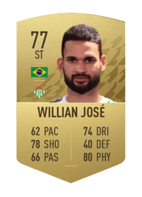 Willian José Common 77 OVR