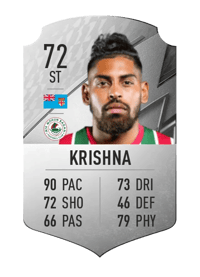 Roy Krishna Rare 72 OVR